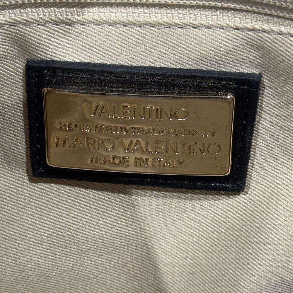 Valentino Vanille Quilted Crossbody Bag Black - Picture 5 of 6
